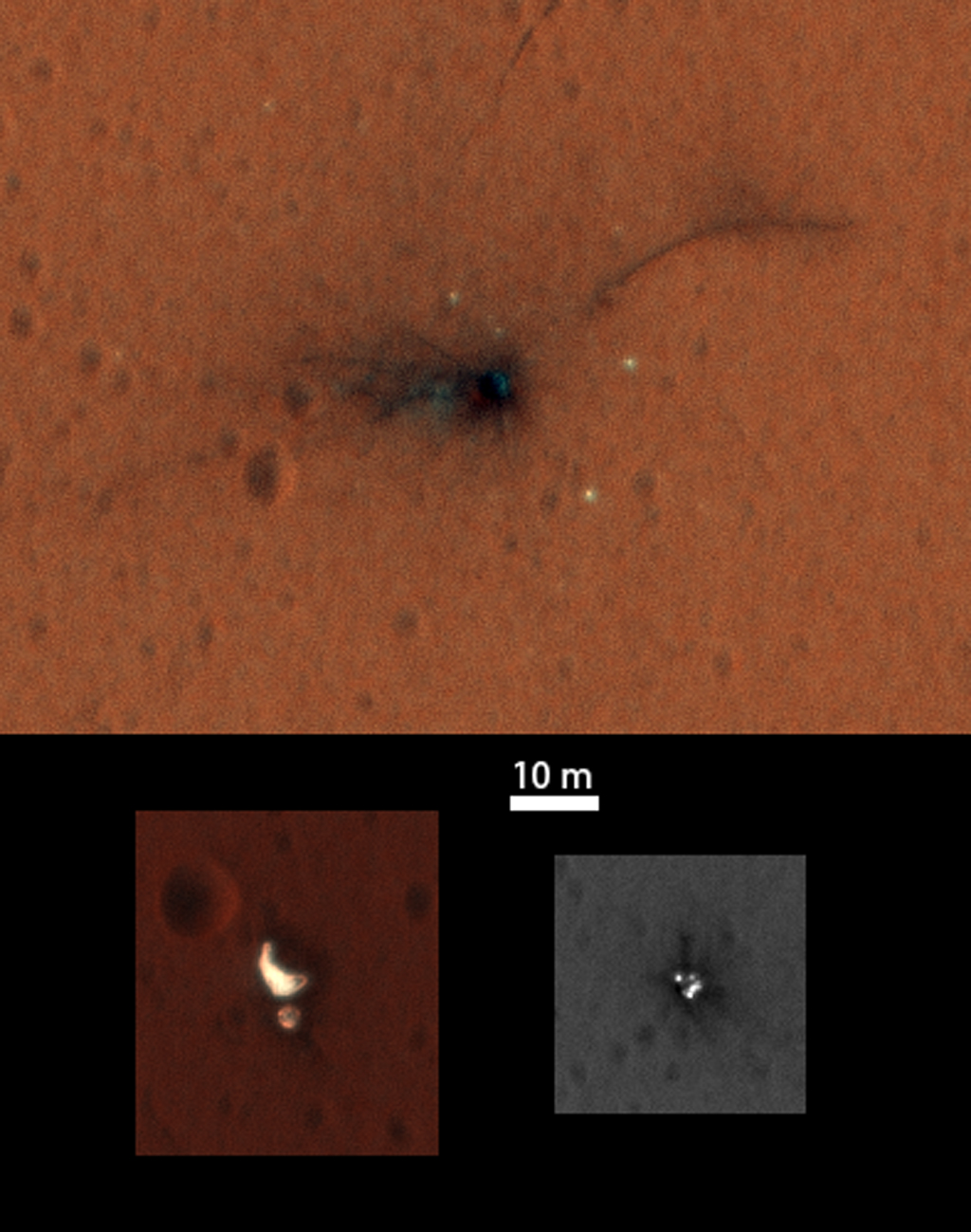 Schiaparelli crash site